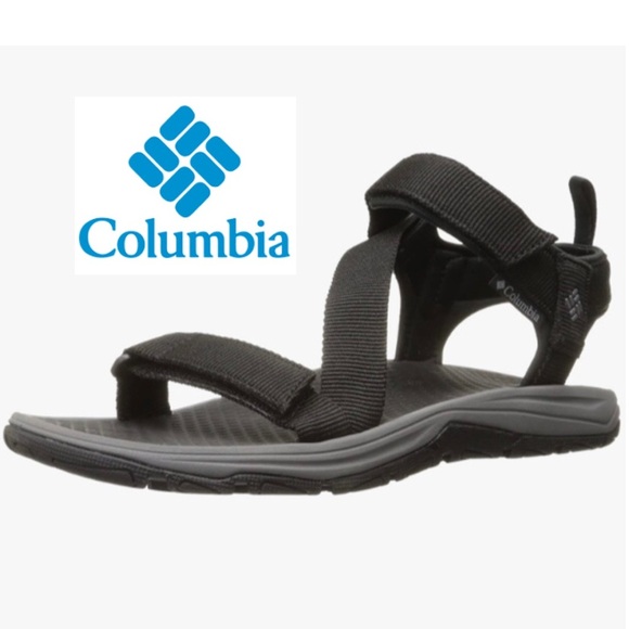 Columbia Men’s Wave Train Black Outdoor Sandals Choose Size - Picture 1 of 11